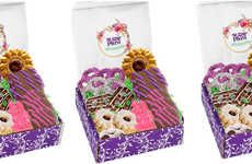 Floral Cookie Gift Boxes