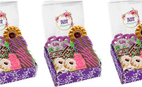 Floral Cookie Gift Boxes