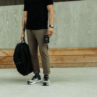 Water-Repellent Weekend Travel Pants Image 1
