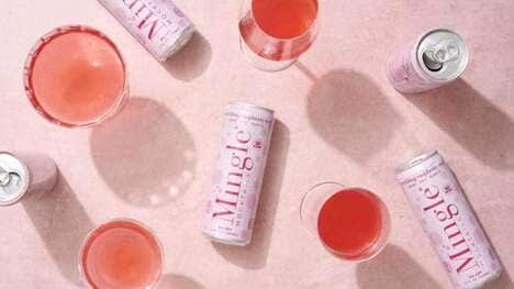 Alcohol-Free Raspberry Ros&eacute;s
