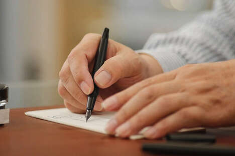 Elegantly Modernized Fountain Pens