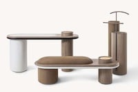 Sculptural Geometric Furniture Series Image 4