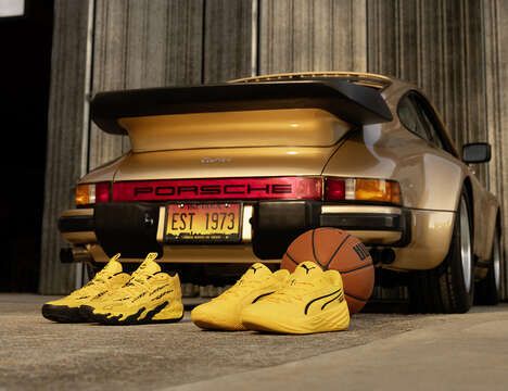 Sportscar-Inspired Basketball Shoes