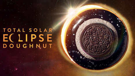 Celestial Cookie-Topped Donuts