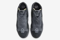 Laceless Textural Mid-Cut Sneakers