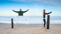 Invisibility-Illusion Portable Cloaks