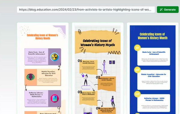 Creative Text-to-Infographic Tools