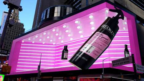 AR Hair Color Billboards
