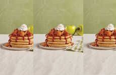 Spiced Apple-Topped Pancakes
