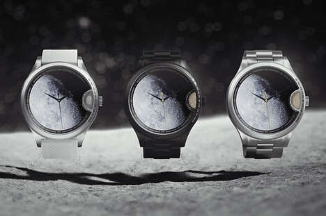 Moondust-Made Minimal Wristwatches