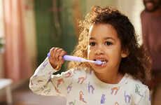Kid-Friendly Microvibration Toothbrushes