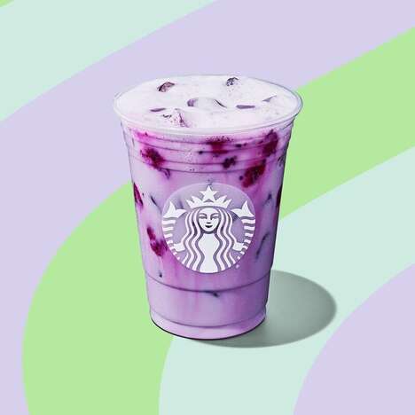 Caffeine-Free Floral Drinks