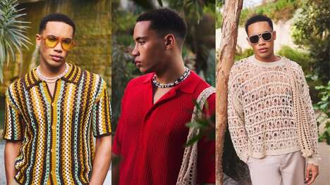 Summer-Ready Crochet Menswear