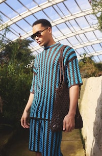 Summer-Ready Crochet Menswear Image 3