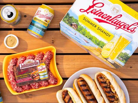Succulent Shandy-Flavored Sausages