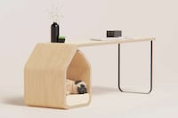 Demure Dog House Desks Image 1