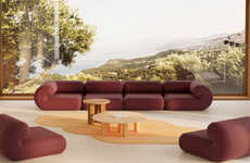 Curvaceous Modular Sofa Systems