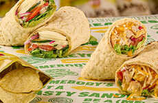 Middle Eastern Cuisine-Inspired Wraps