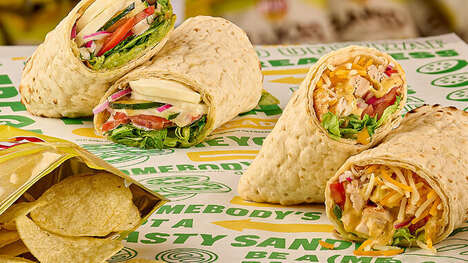 Middle Eastern Cuisine-Inspired Wraps