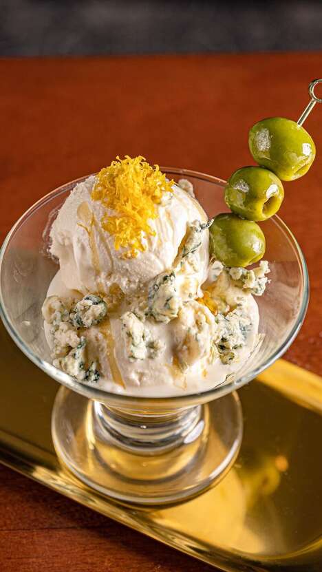 Dirty Martini Sundaes
