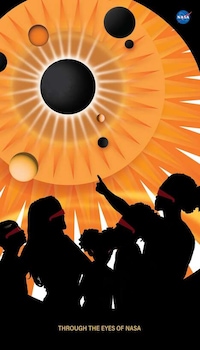 Vintage-Inspired Eclipse Posters Image 3