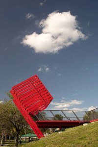 Red Aluminum Walkway Periscopes Image 1