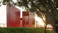 Red Aluminum Walkway Periscopes Image 2