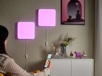 Cubic Wall-Mounted Light Panels Image 3