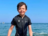 Self-Inflating Kids Swimwear Image 2