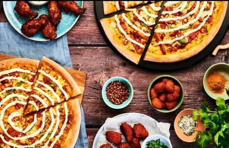 Indian Cuisine-Inspired Pizza Menus