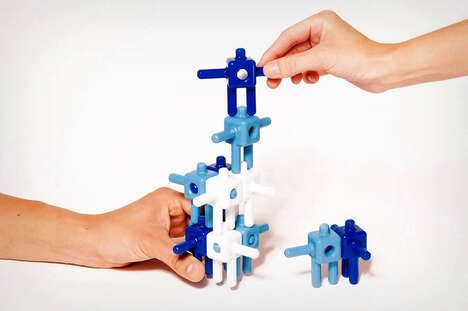 Human-Shaped Puzzle Bricks