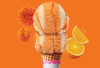 Floral Creamsicle Ice Creams