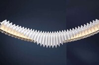 Suspended Origami-Like Lighting Image 1