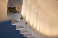 Suspended Origami-Like Lighting Image 3