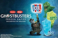 Neon Green Slushie Drinks