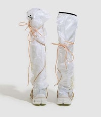 Dynamic Thigh-High Tech Sneakers