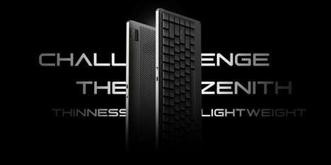 Ultra Slim Carbon Keyboards
