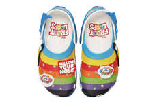 Cereal-Themed Multi-Color Clogs