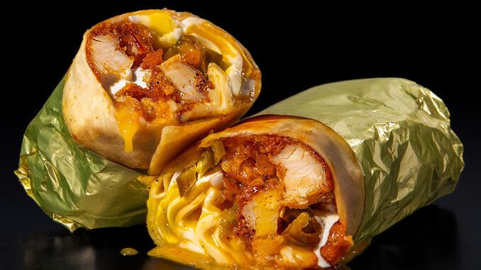 Hot Honey Chicken Wraps