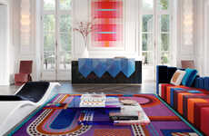 Vibrantly Abstract Rug Collections