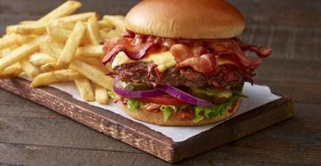 Hearty Bacon-Packed Burgers
