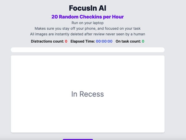 Distraction-Detecting AI Tools