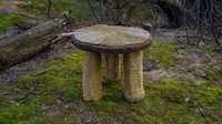 Organic Sustainably Crafted Stools Image 1