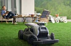 Auto-Mulching Robotic Lawnmowers
