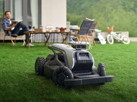 Auto-Mulching Robotic Lawnmowers