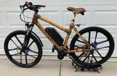 Lightweight Bamboo Frame eBikes