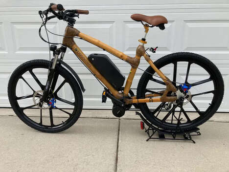Lightweight Bamboo Frame eBikes