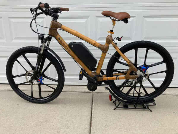 Lightweight Bamboo Frame eBikes