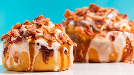 Bacon-Topped Cinnamon Buns