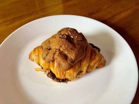 Croissant-Cookie Baked Hybrids
